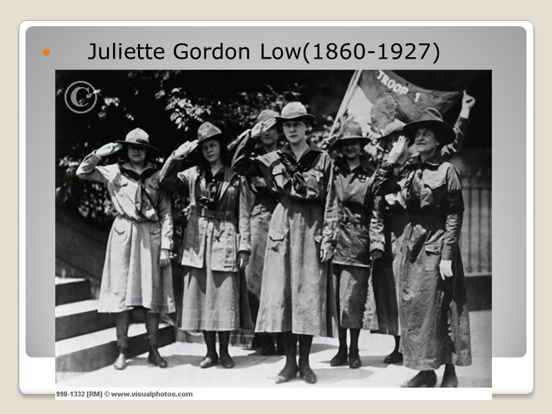 Juliette Gordon Low(1860-1927)
